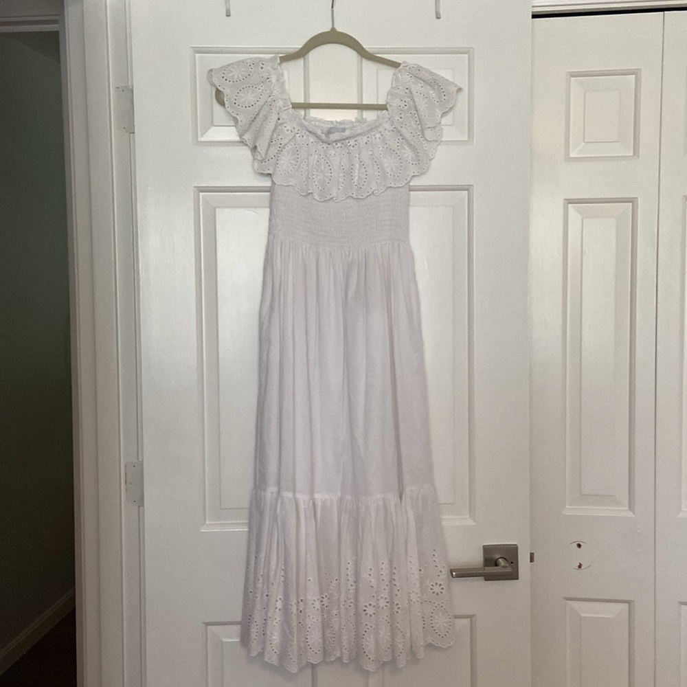 Sugarlips White Maternity Dress